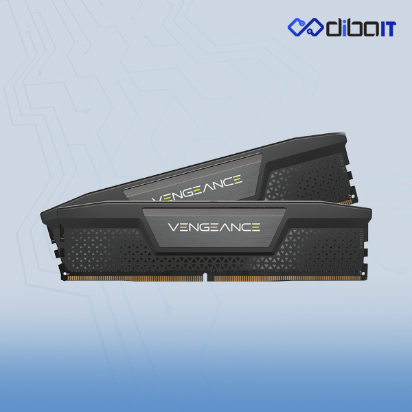 رم دسکتاپ کورسیر DDR5 مدل Vengeance ظرفیت 32 گیگابایت دو کاناله 4800 مگاهرتز